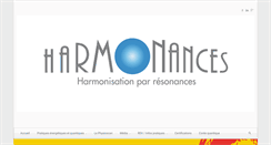 Desktop Screenshot of harmonances.com
