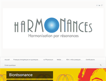 Tablet Screenshot of harmonances.com